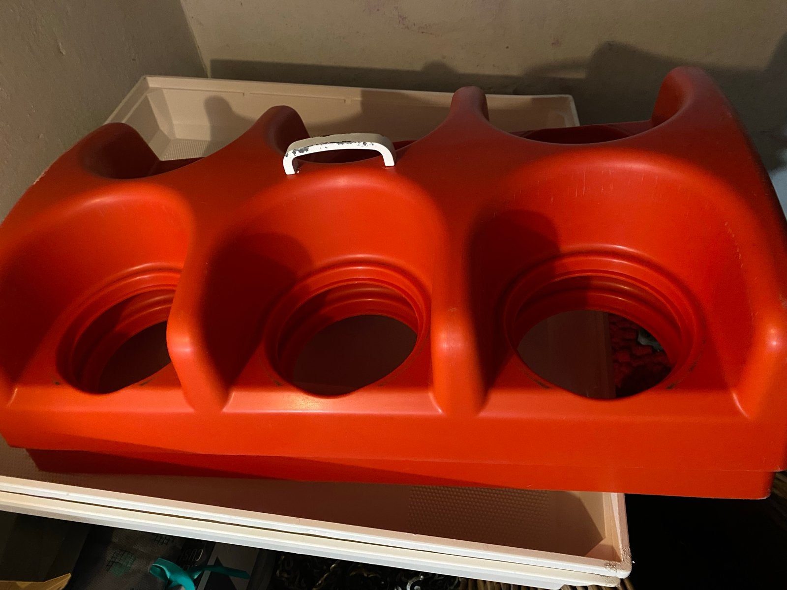 2 Puppy voertrays, Ophalen, Gebruikt