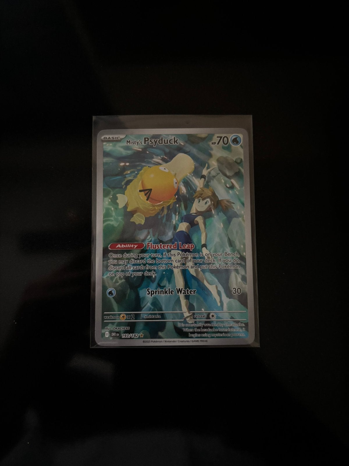 Misty's Psyduck (DRI 193), Ophalen of Verzenden, Nieuw, Losse kaart, Foil
