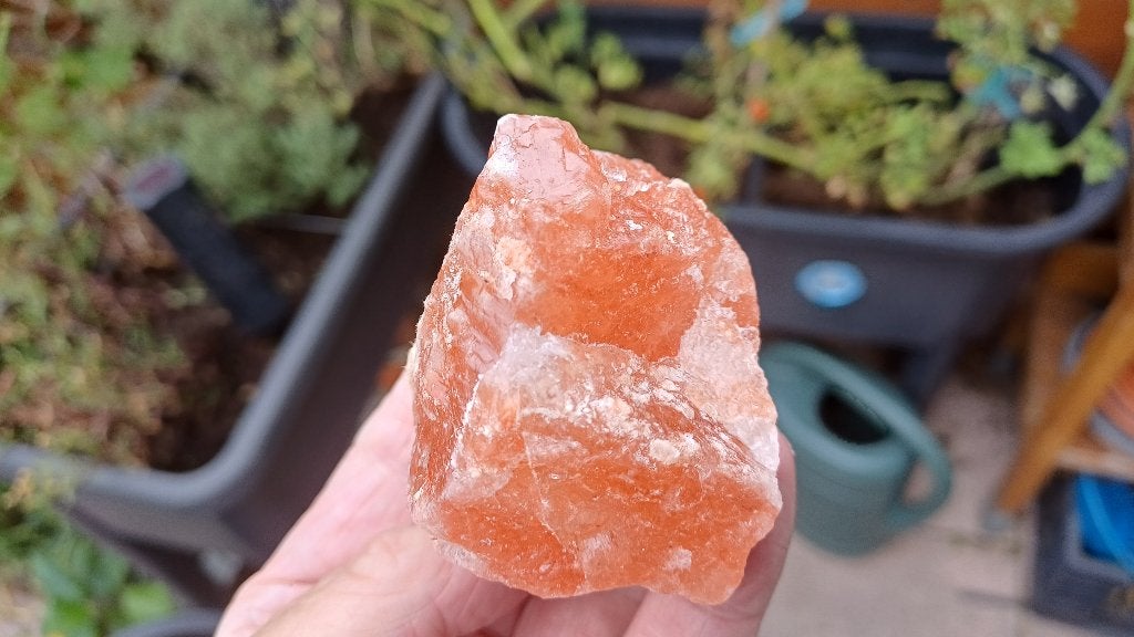RO01 Zoutsteen Roze Rood Zout Khewra Himalaya Pakistan, Verzamelen, Ophalen of Verzenden, Mineraal