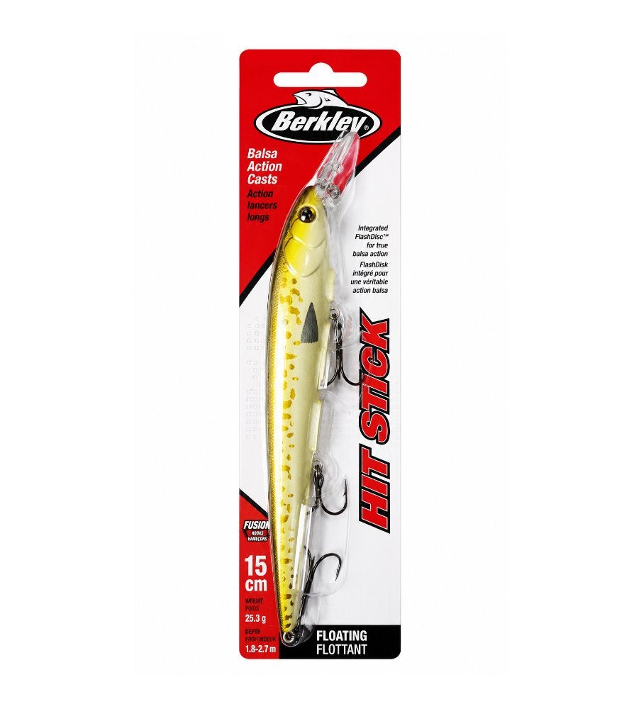 Berkley Hit Stick 15F Zander, perfect voor de Friese wateren, Overige typen, Nieuw, 8723BP, Berkley