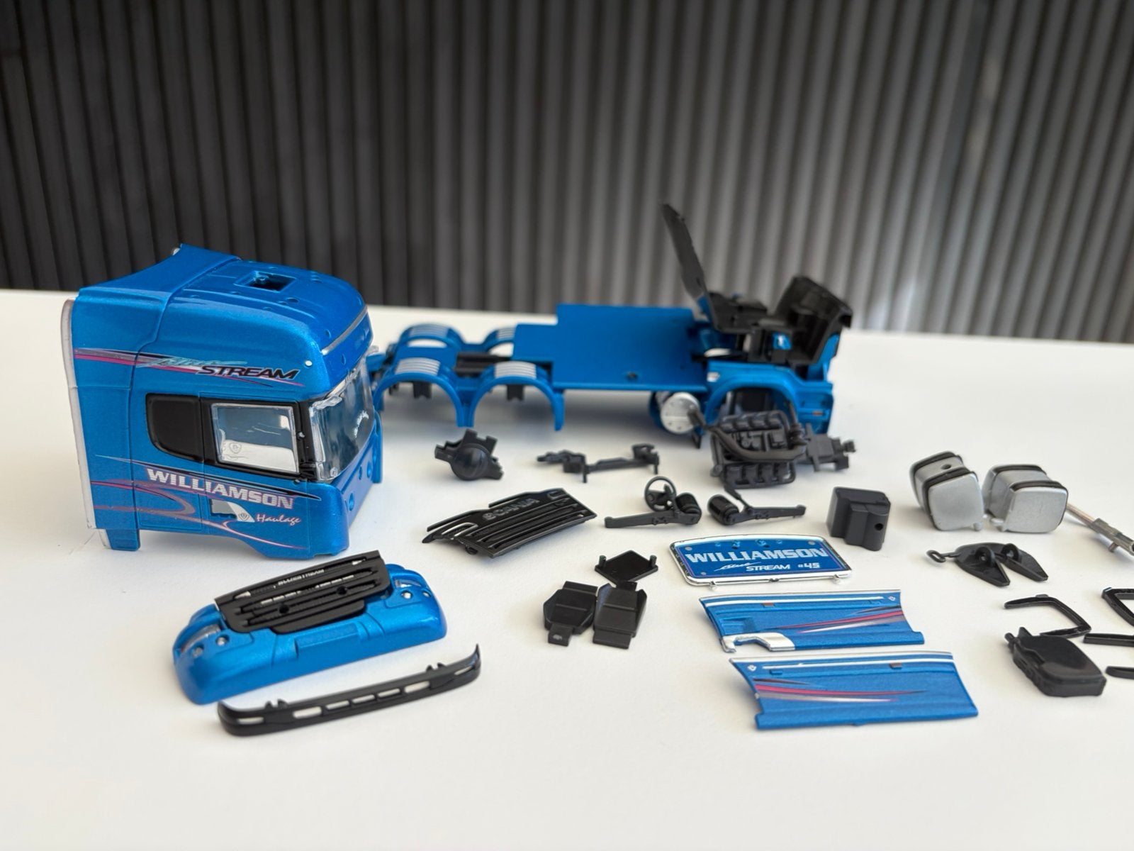 Tekno Scania R onderdelen Williamson, Hobby en Vrije tijd, Ophalen of Verzenden, Zo goed als nieuw, Bus of Vrachtwagen, Tekno