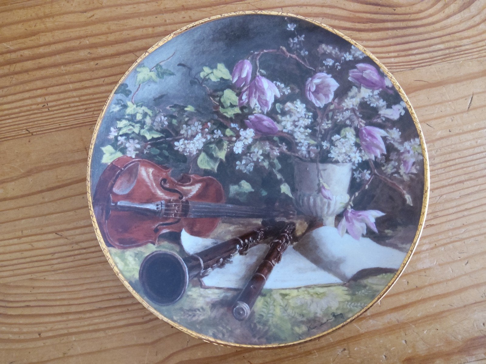 Porseleinen bord van Roya Mosa, Ophalen of Verzenden