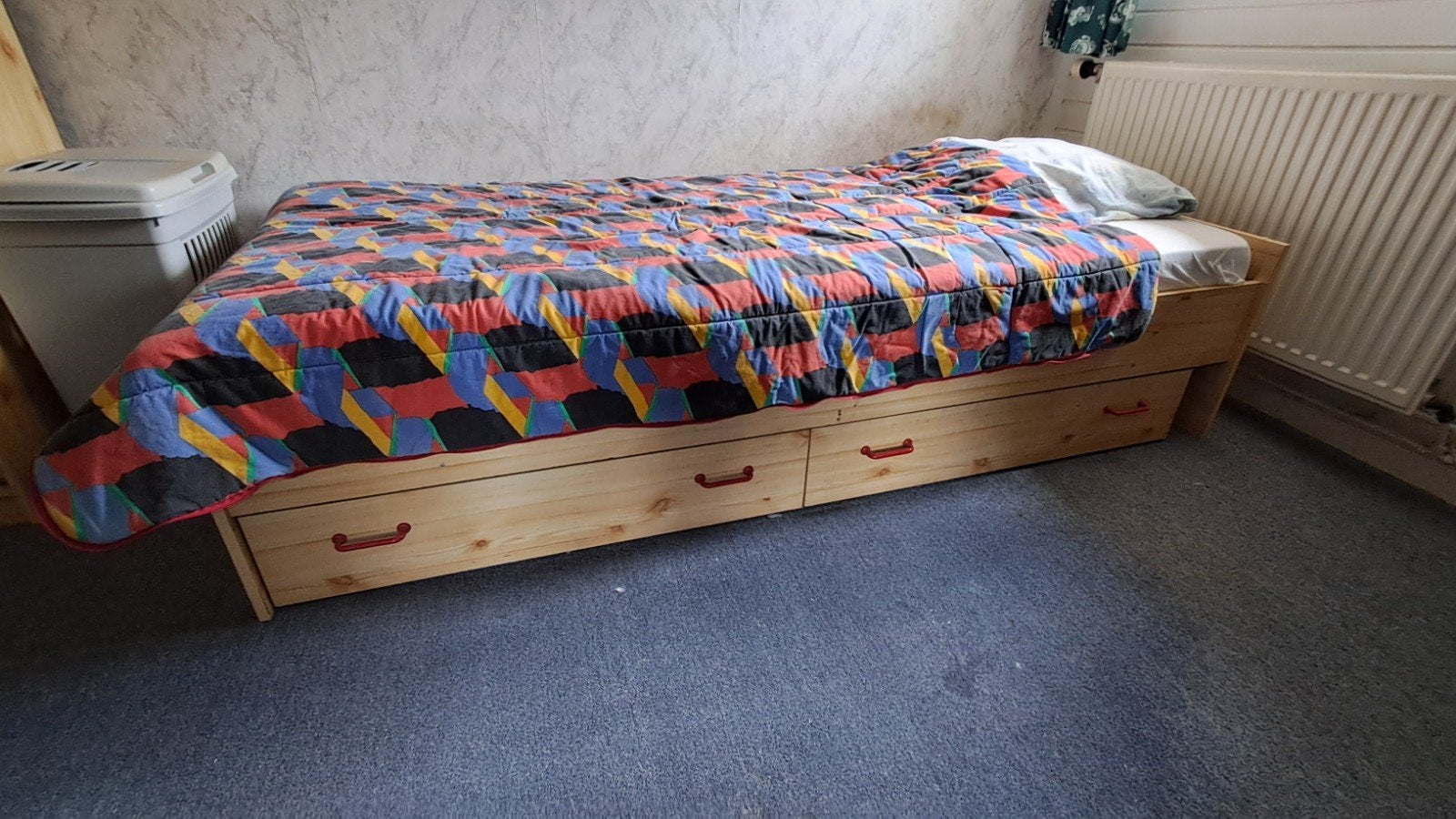 tiener bed en bureau, Ophalen, Eenpersoons