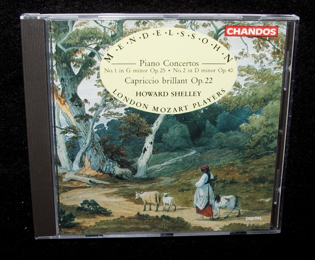 Mendelssohn - Piano Concertos - No.1 in G minor Op. 25 - No., Verzenden, Classicisme, Zo goed als nieuw, Overige typen