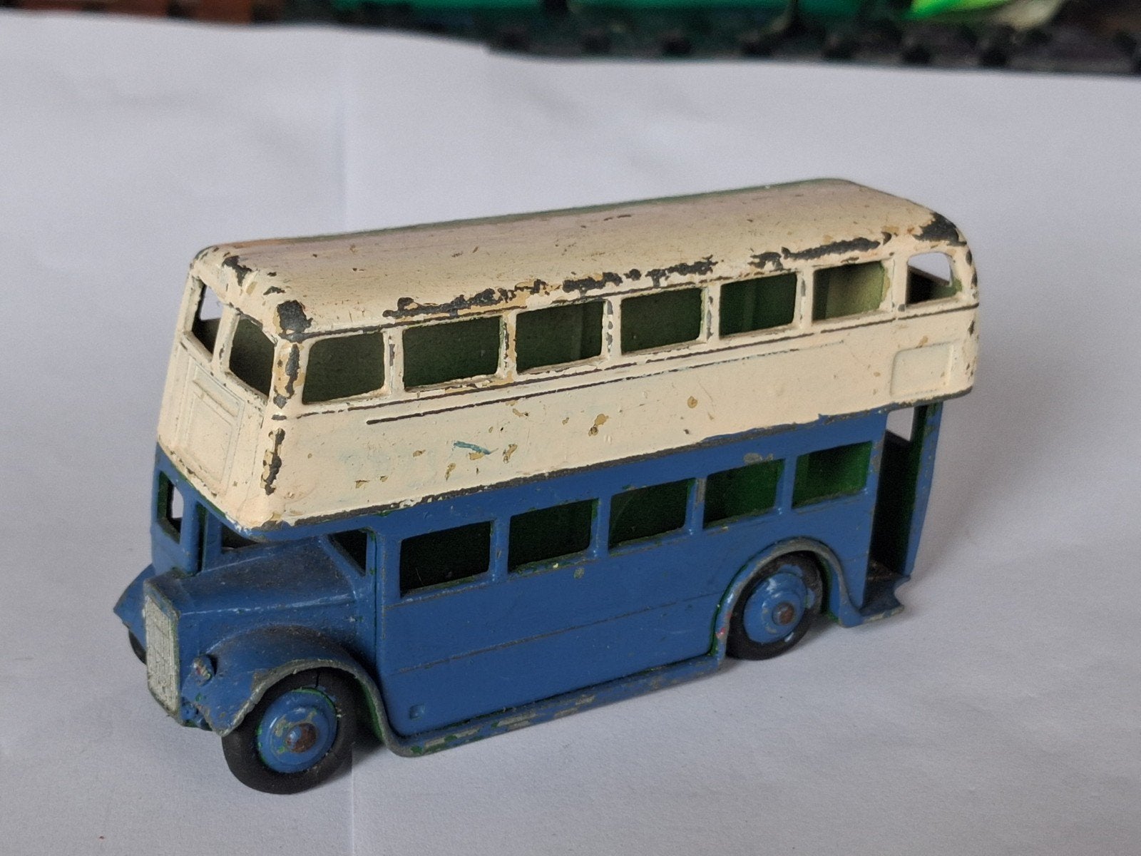 Vintage Dinky Toys Dubbeldekker Bus - Made in England, Ophalen of Verzenden, Gebruikt