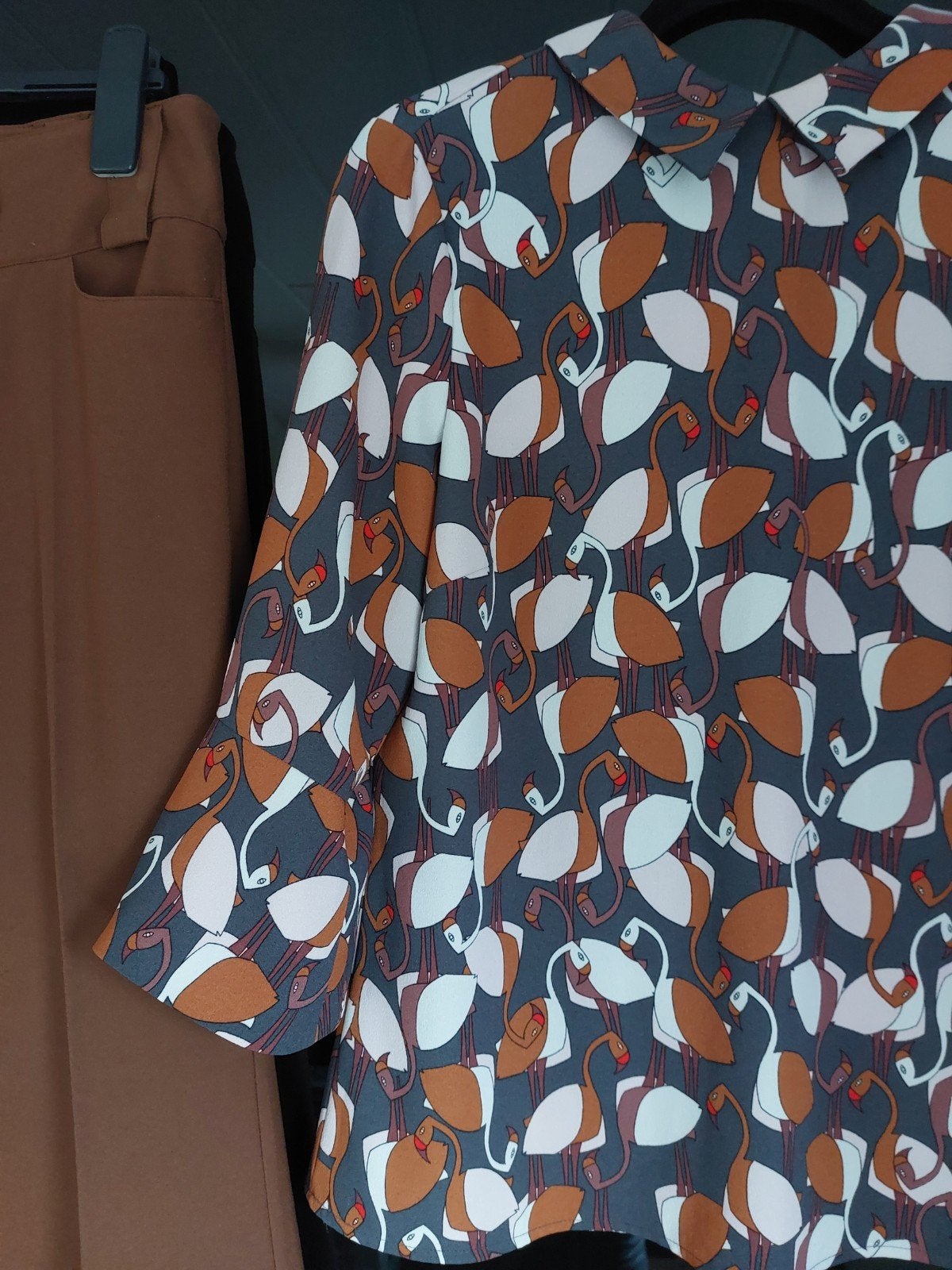 Aparte BLOUSE met KNOOPSLUITING OP DE RUG van STEPS maat L, Kleding | Dames, Blouses en Tunieken, Maat 42/44 (L), Ophalen of Verzenden