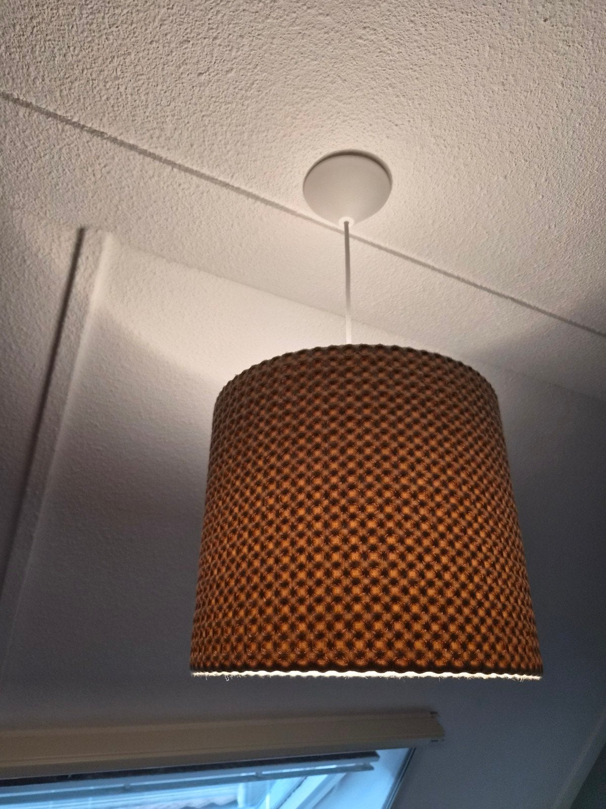 Koeka hanglamp, bruin/grijs, zo goed als nieuw, Ophalen, Gebruikt, Overige merken, Grijs