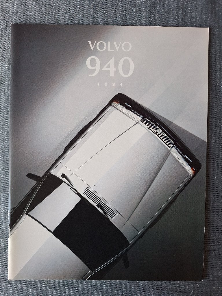 Brochure VOLVO 940 - 1994 Zweeds, Boeken, Verzenden, Zo goed als nieuw, Volvo
