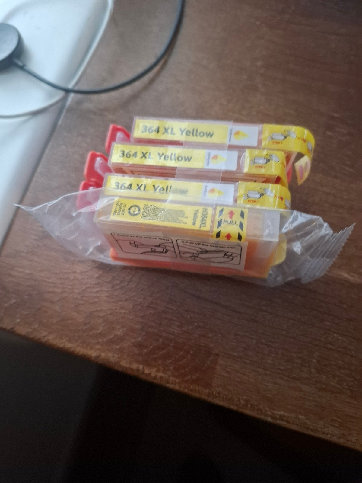 3x 364 XL Yellow Inktcartridge - Nieuw, Computers en Software, Ophalen of Verzenden, Nieuw, Cartridge, Onbekend