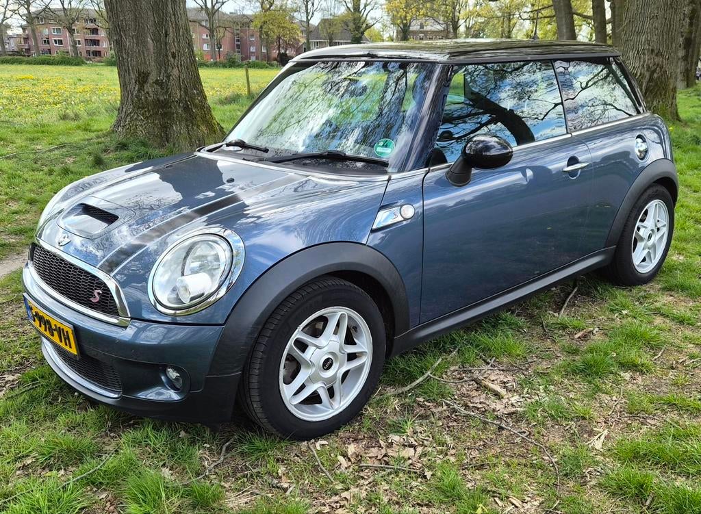 Snelle Mini 1.6 Cooper S  R56 178pk 2009 Blauw - RHD, Voorwielaandrijving, 49 €/maand, Handgeschakeld, Grijs