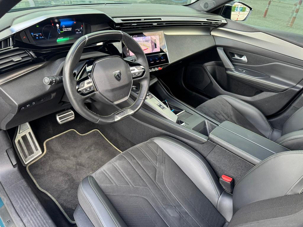 Peugeot 308 SW 1.6 Plug-in Hybrid 225pk GT SOH 98% Panoramad, Auto's, Peugeot, 77 km/l, Gebruikt, Zwart, 4 cilinders