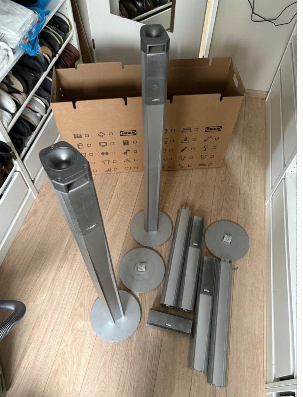 surround sound set, Audio, Tv en Foto, Ophalen, 60 tot 120 watt, Speakerset, Overige merken