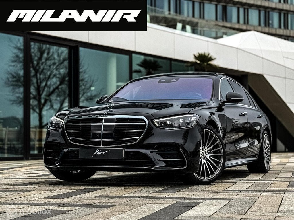 Mercedes S-klasse 500 Lang 4MATIC AMG Line|Pano|Massage|HUD, Auto's, Automaat, Gebruikt, Euro 6, Adaptive Cruise Control