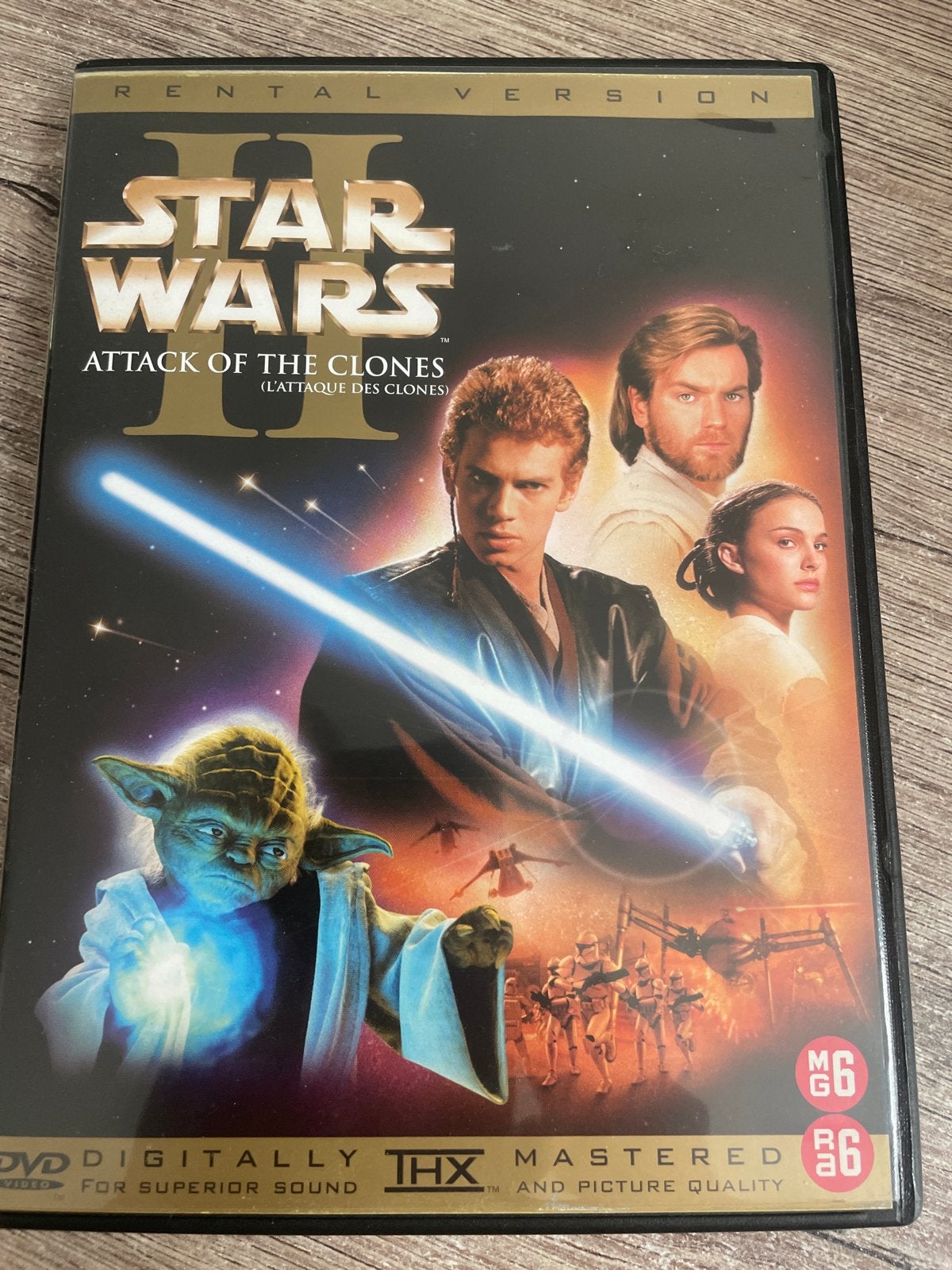 Star Wars Episode II: Attack of the Clones DVD, Vanaf 6 jaar, Ophalen of Verzenden, Gebruikt, Science Fiction