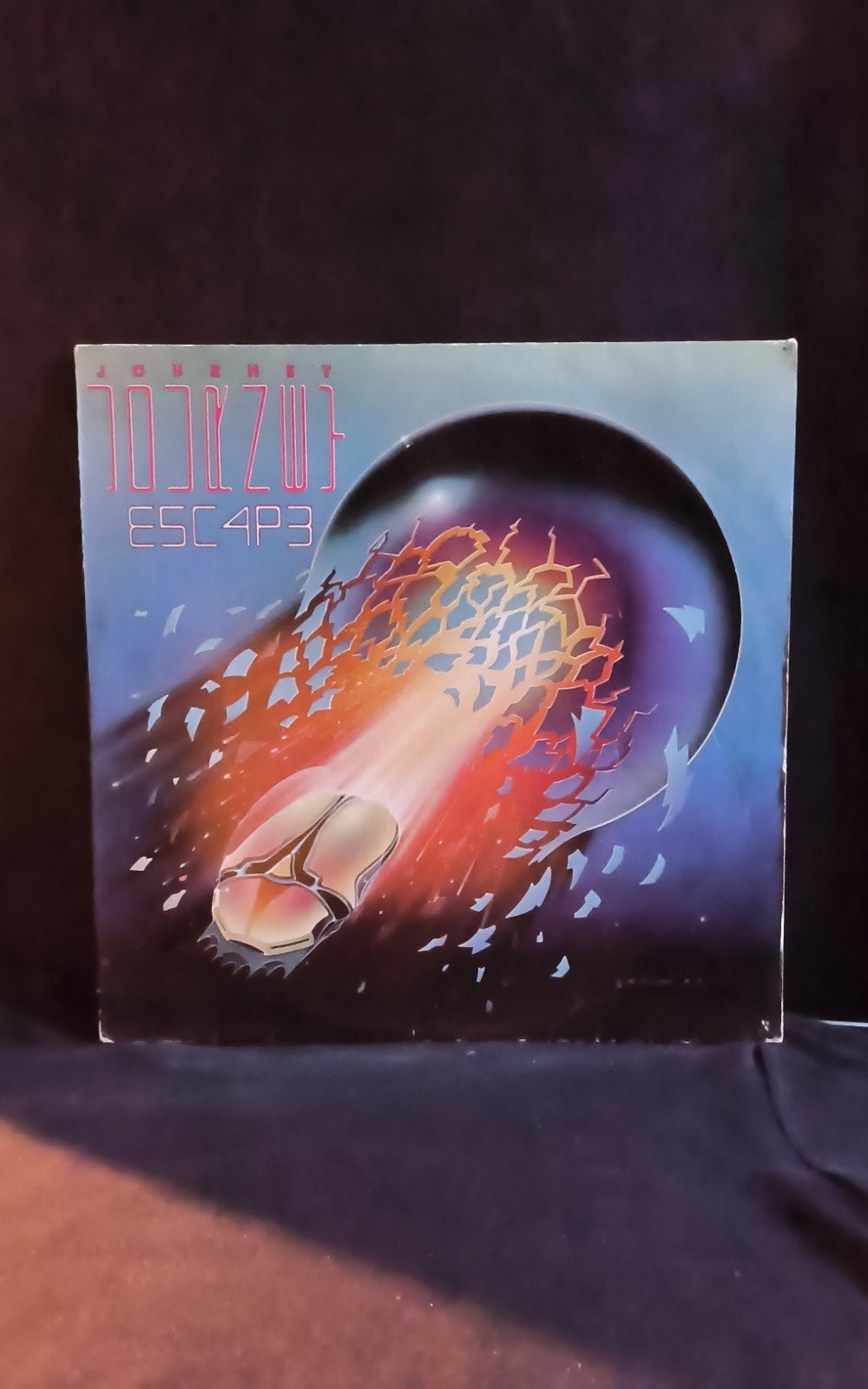 Lp- Journey- Escape. Vaste prijs €25., LP, Ophalen of Verzenden, Zo goed als nieuw, Hardrock