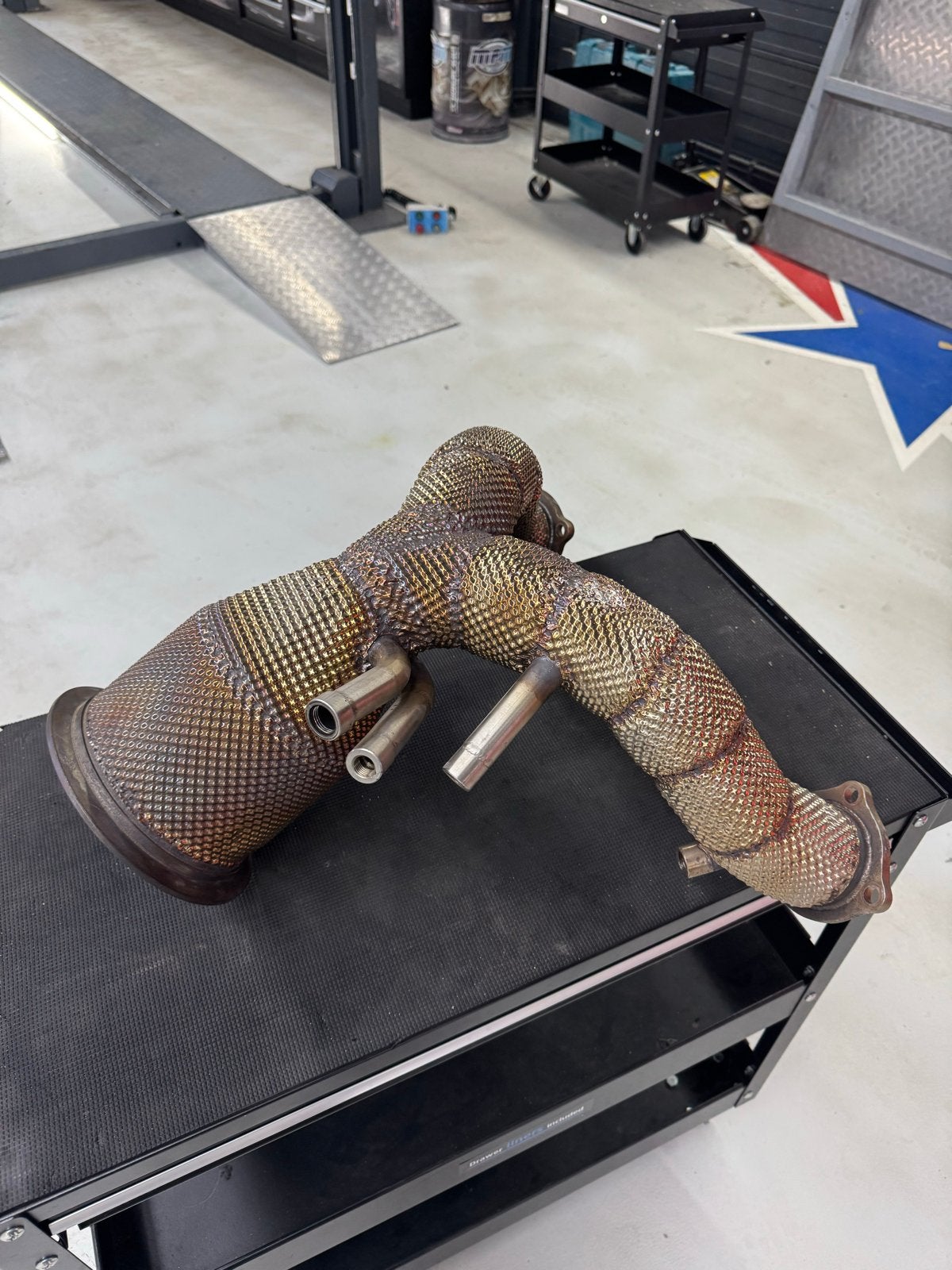Downpipe Audi Q8 55 TFSI 3.0T | OPF GPF, Auto-onderdelen, Ophalen of Verzenden, Gebruikt, Audi