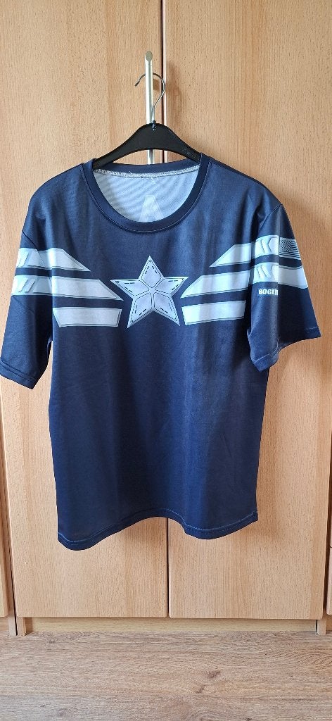 Captain America t-shirt maat M, Captain America, Ophalen of Verzenden, Zo goed als nieuw, Maat 48/50 (M)