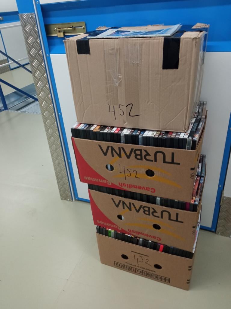 Grote Collectie,Partij van DVD films 452 stuks., Alle leeftijden, Ophalen, Zo goed als nieuw