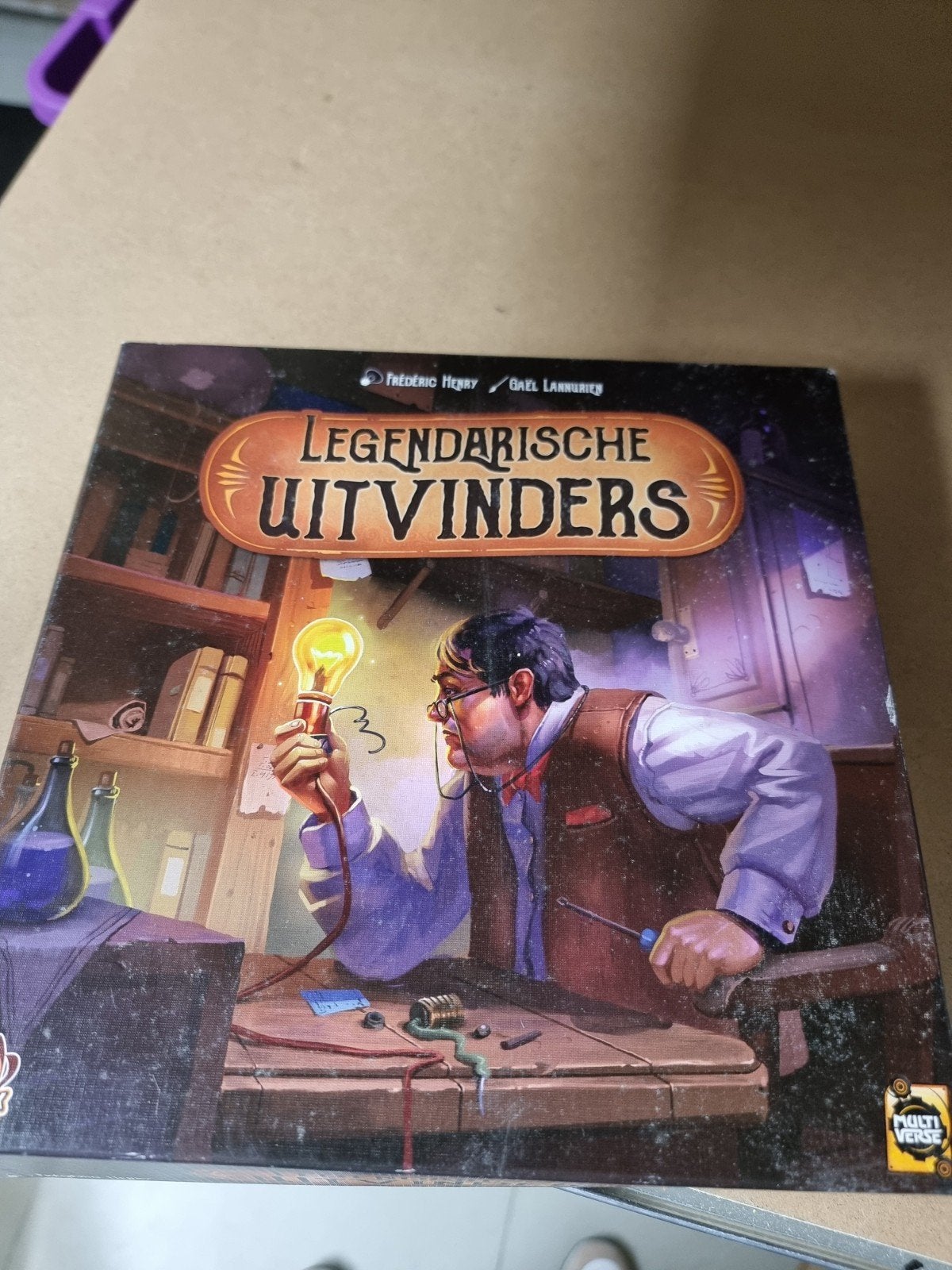 Legendarische Uitvinders Bordspel - Zo goed als nieuw, Vijf spelers of meer, Ophalen of Verzenden, Zo goed als nieuw