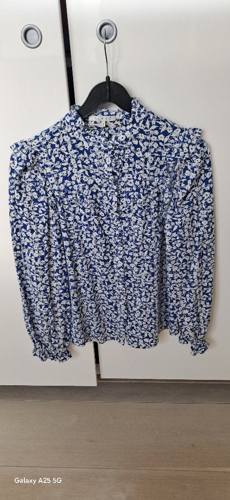 Blouse nukus, Kleding | Dames, Ophalen, Blauw, Maat 36 (S), Nukus