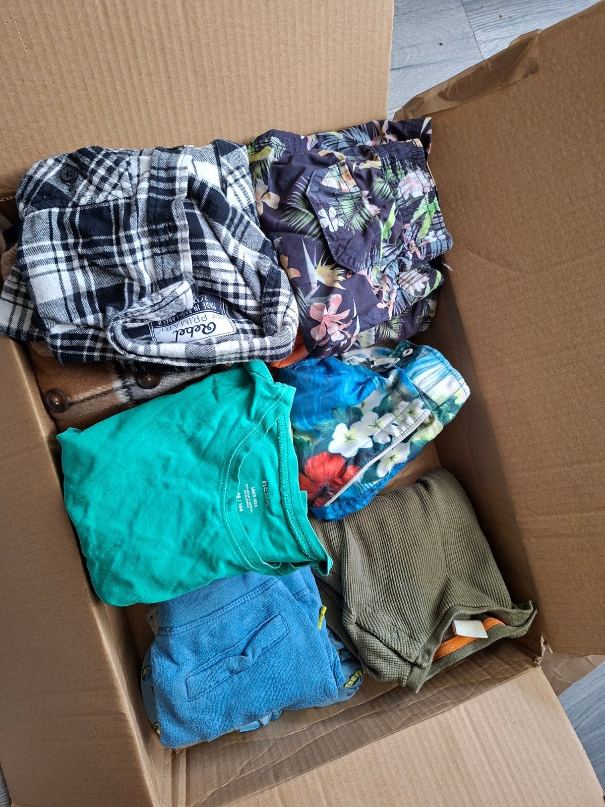Kledingpakket jongenskleding maat 86/92, Ophalen, Gebruikt, Maat 92
