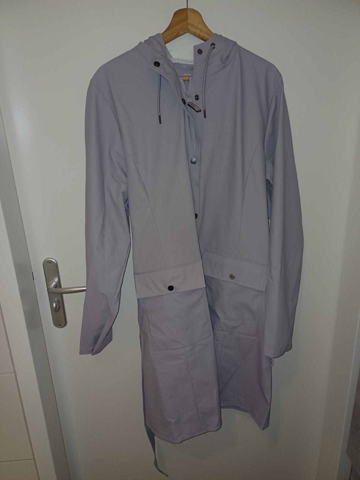 Rains regenjas, lichtgrijs, maat XL * NIEUW *, Ophalen of Verzenden, Nieuw, Regenjas, Dames