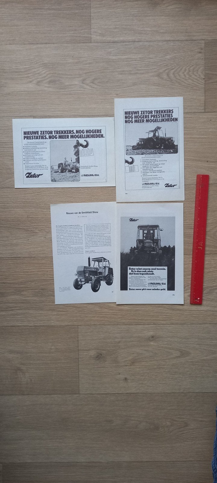 A: Zetor trekker advertenties., Verzamelen, Ophalen of Verzenden, 1920 tot 1940, Tijdschrift