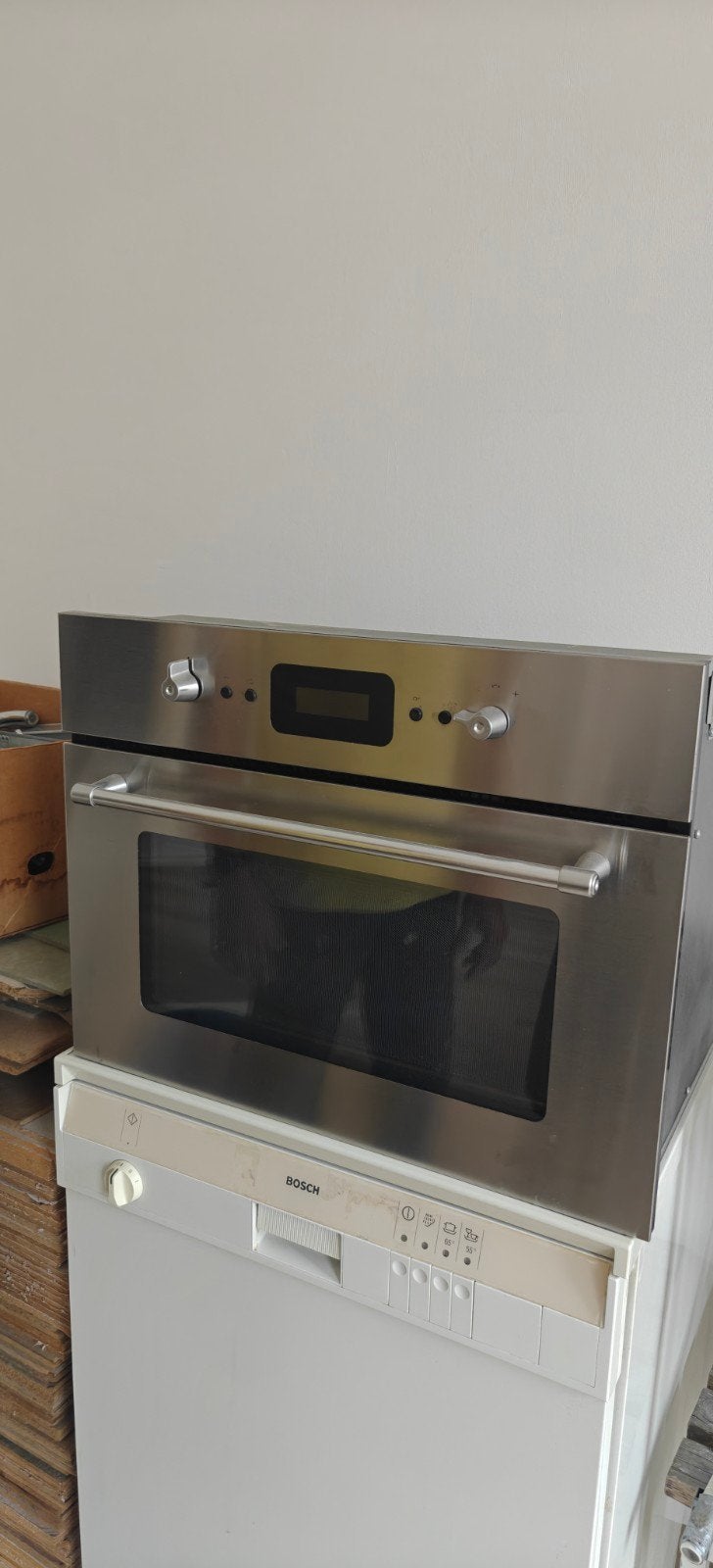 IKEA combi magnetron/oven Roestvrij Staal, Witgoed en Apparatuur, Ophalen of Verzenden, Oven, Inbouw