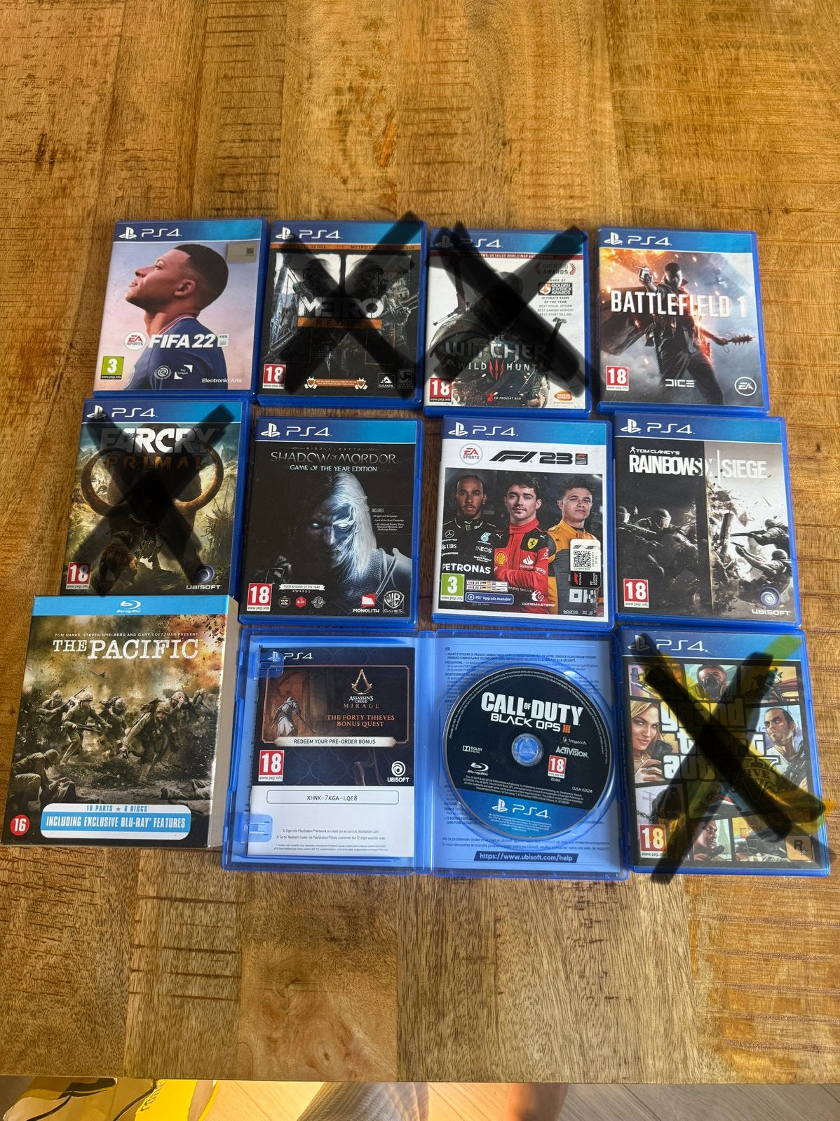 PS4 Games Bundel: FIFA 22, The Witcher, GTA V en meer!, Spelcomputers en Games, Ophalen of Verzenden, Gebruikt, Overige genres