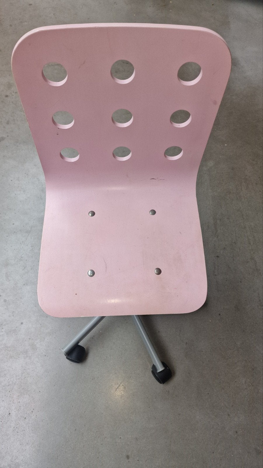 Ikea kinder bureaustoel roze, Ophalen, Gebruikt, Roze, Bureaustoel