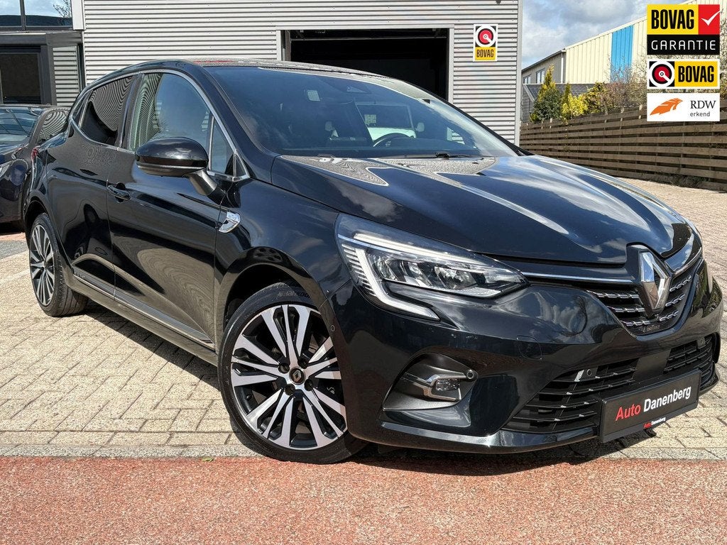 Renault Clio 1.3 TCe Initiale Paris LEER!CAMERA!BOL-VOL! GAR, Automatische klimaatregeling, 15 km/l, Zwart, 4 cilinders