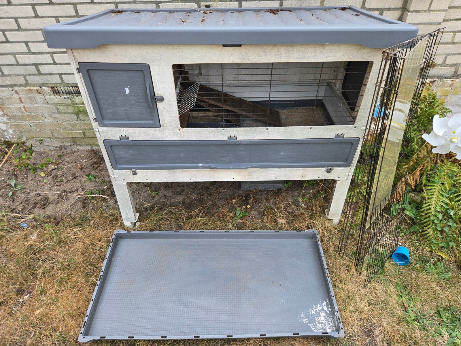 Ferplast konijnenhok, Dieren en Toebehoren, Knaagdieren en Konijnen | Hokken en Kooien, Ophalen, 90 cm of meer, Konijn, Hok