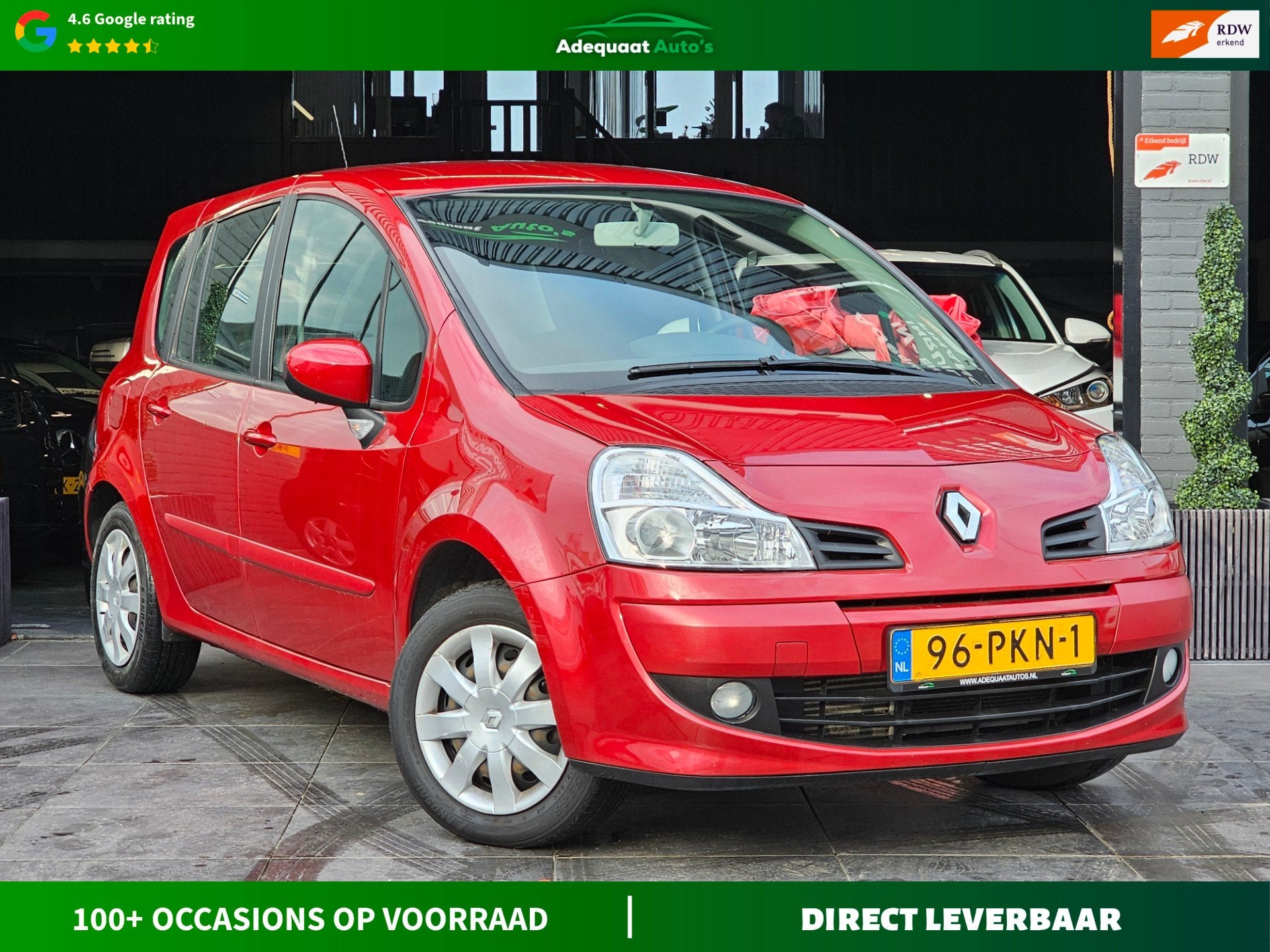 Renault Grand Modus 1.2 TCE Dynamique|Trekhaak|Airco|2e eig, Auto's, Voorwielaandrijving, Euro 5, Gebruikt, 4 cilinders