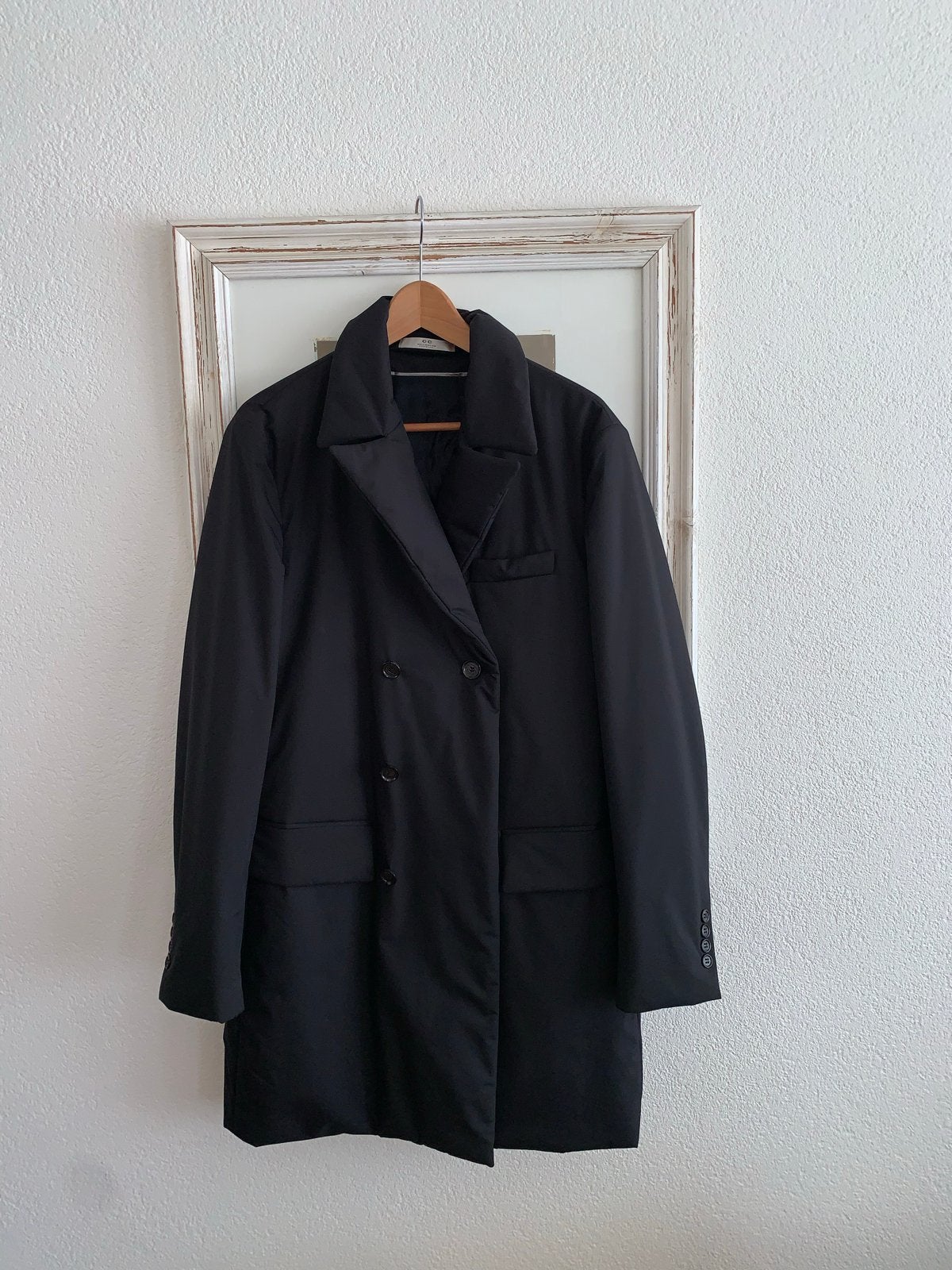 Corneliani CC Collection Zwarte winter jas maat 50 nieuw, Kleding | Heren, Ophalen of Verzenden, Zo goed als nieuw, Maat 48/50 (M)