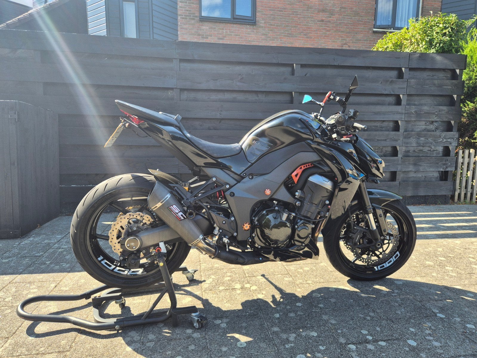 Kawasaki Z1000  - Carbon pakket + Full SC Project uitlaat, Particulier, Naked bike