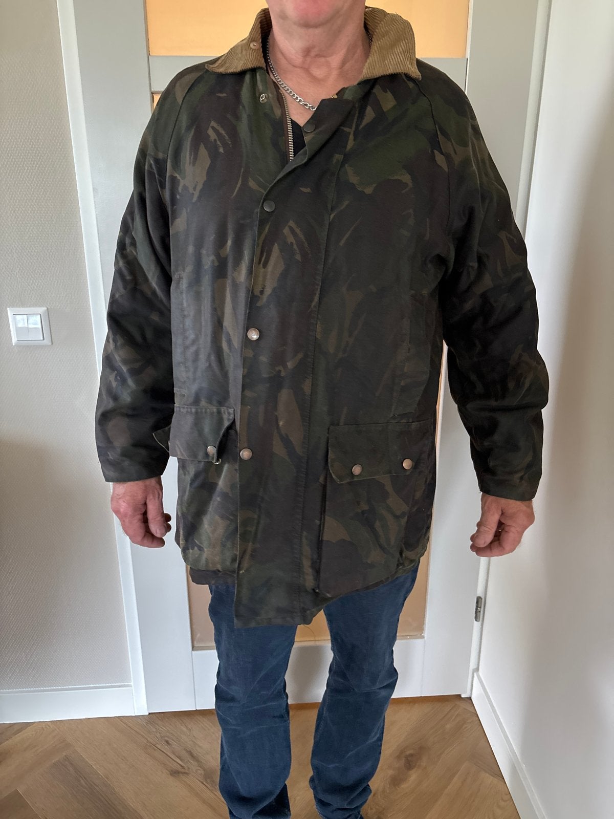Jagersjas camouflage maat M, Kleding | Heren, Ophalen, Gedragen, Maat 48/50 (M), Groen