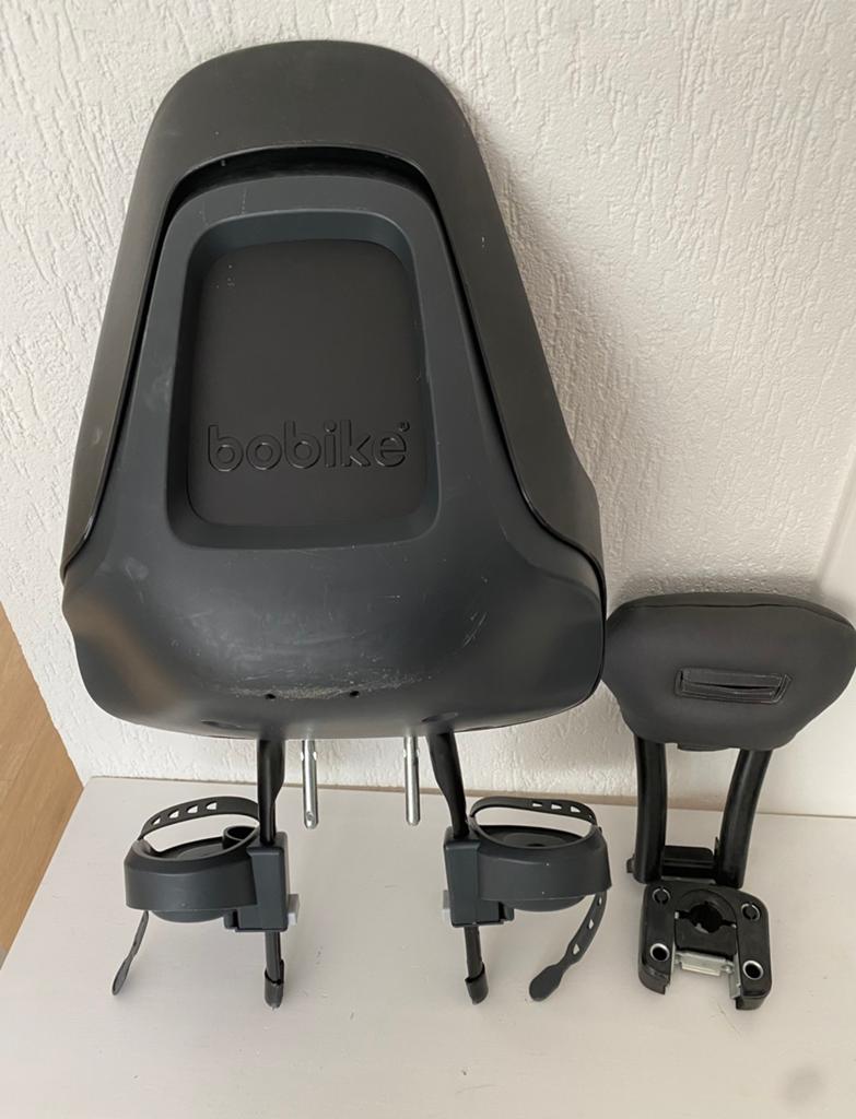 Bobike voorfiets zitje inclusief slaaprol, Ophalen, Zo goed als nieuw