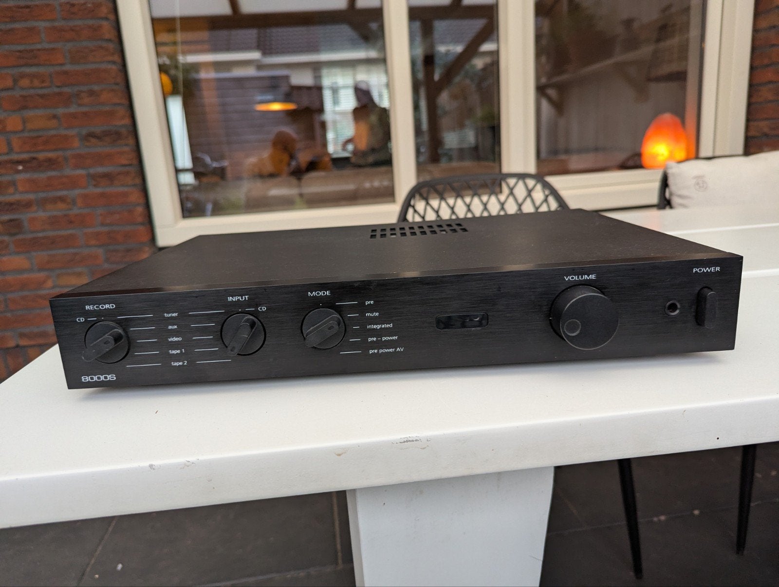 Audiolab 8000S Geïntegreerde Versterker - LEES OMSCHRIJVING, Overige merken, Gebruikt, Ophalen of Verzenden, 60 tot 120 watt