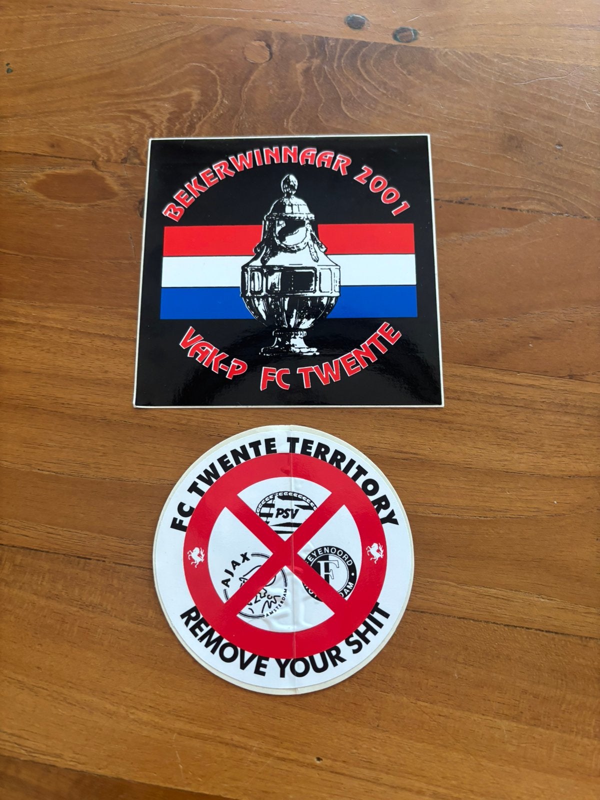 VAK-P stickers oud, Ophalen of Verzenden, Zo goed als nieuw, Overige typen