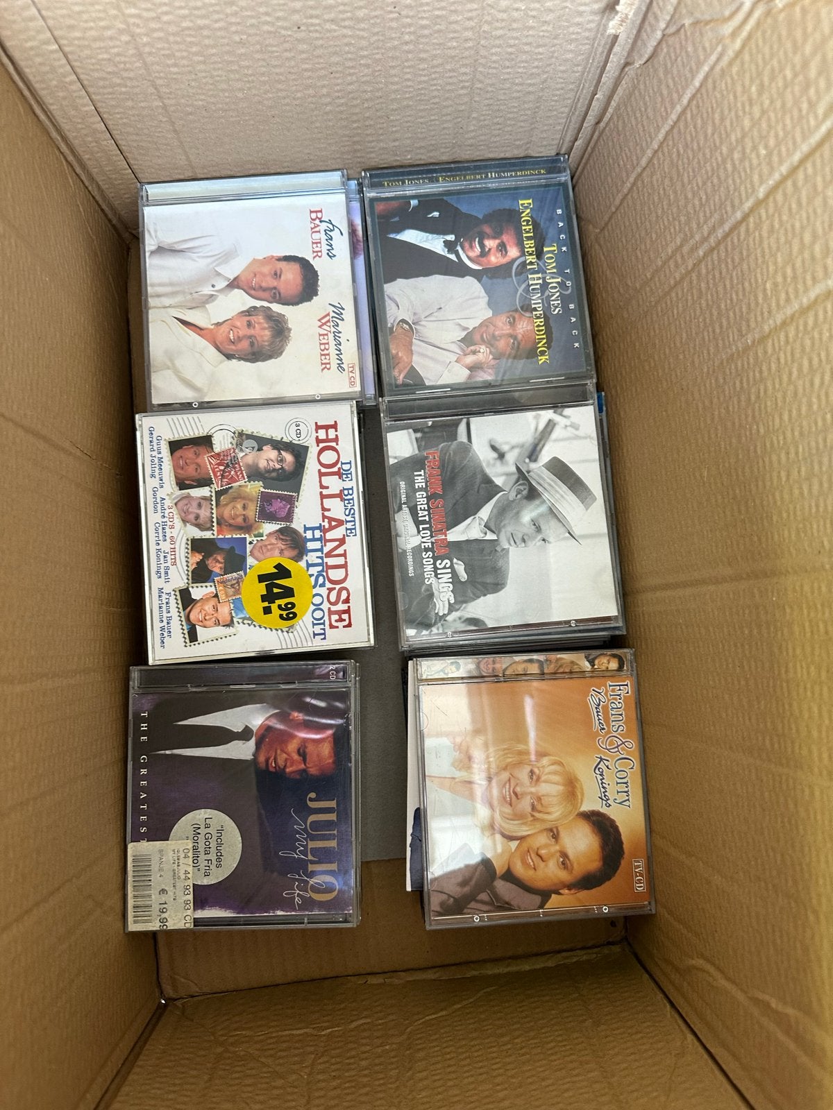 Partij cd rond 200 stuks, Ophalen of Verzenden, Gebruikt
