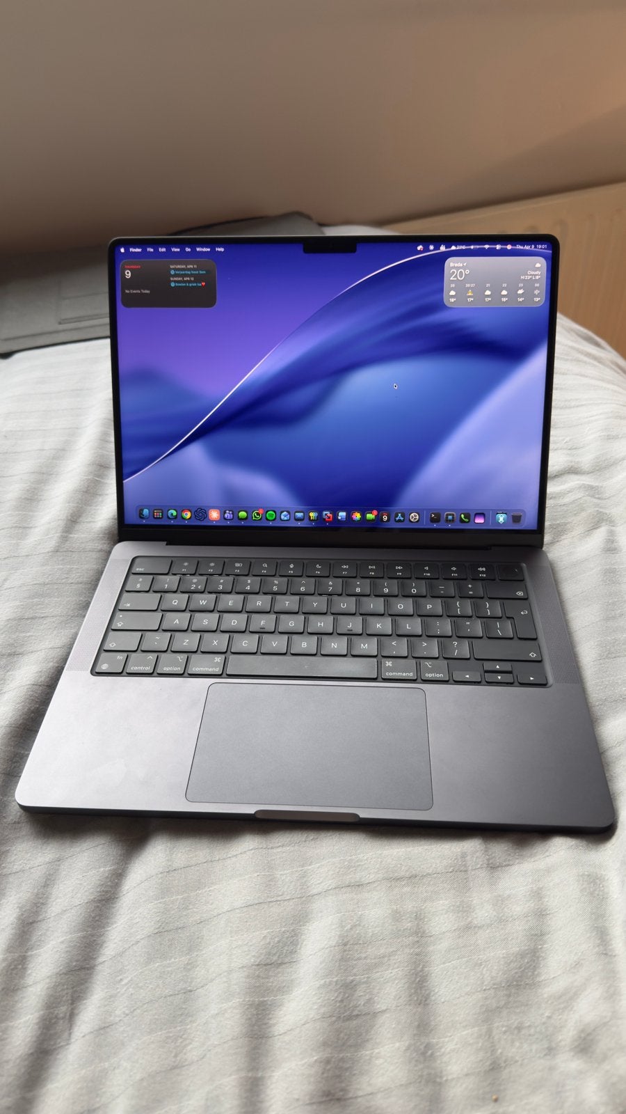 Macbook pro 14” 1TB, Computers en Software, Apple Macbooks, 1 TB of meer, Qwerty, Overige groottes, Zo goed als nieuw