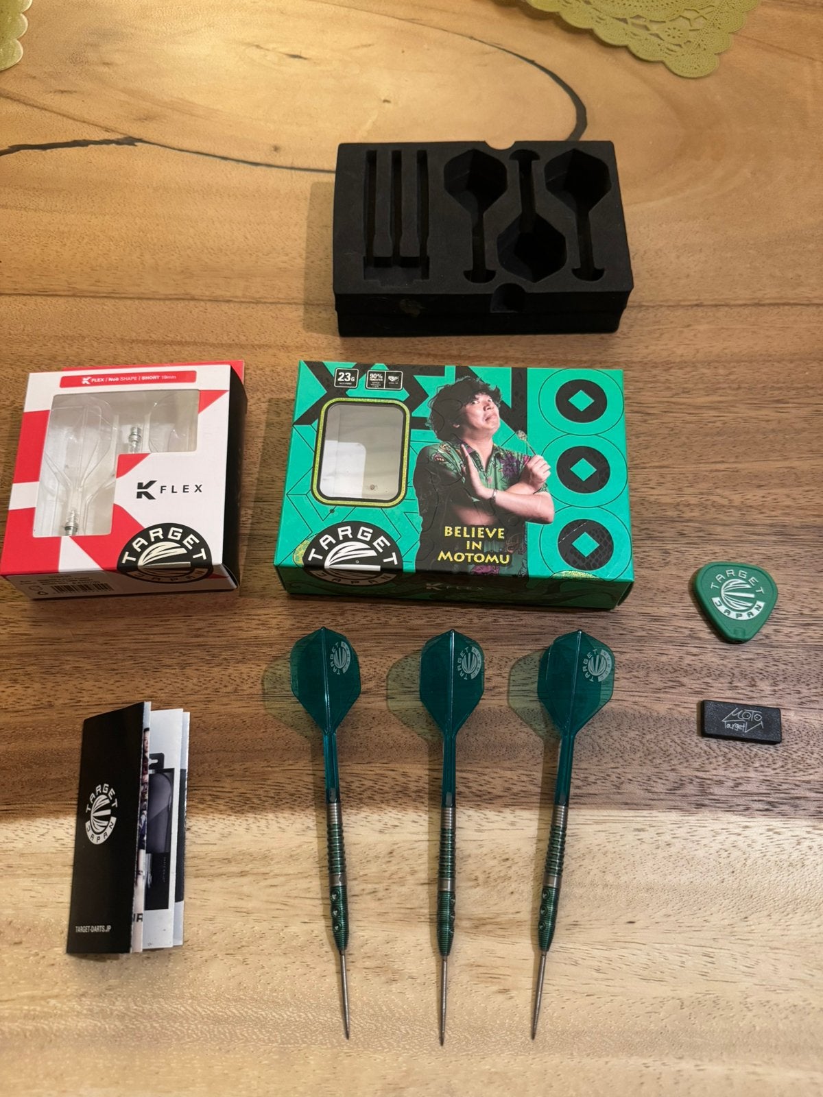 23g Target Japan Motomu Sakai Xeno G1 Swiss Point 90% -Darts, Ophalen of Verzenden, Zo goed als nieuw, Pijlen