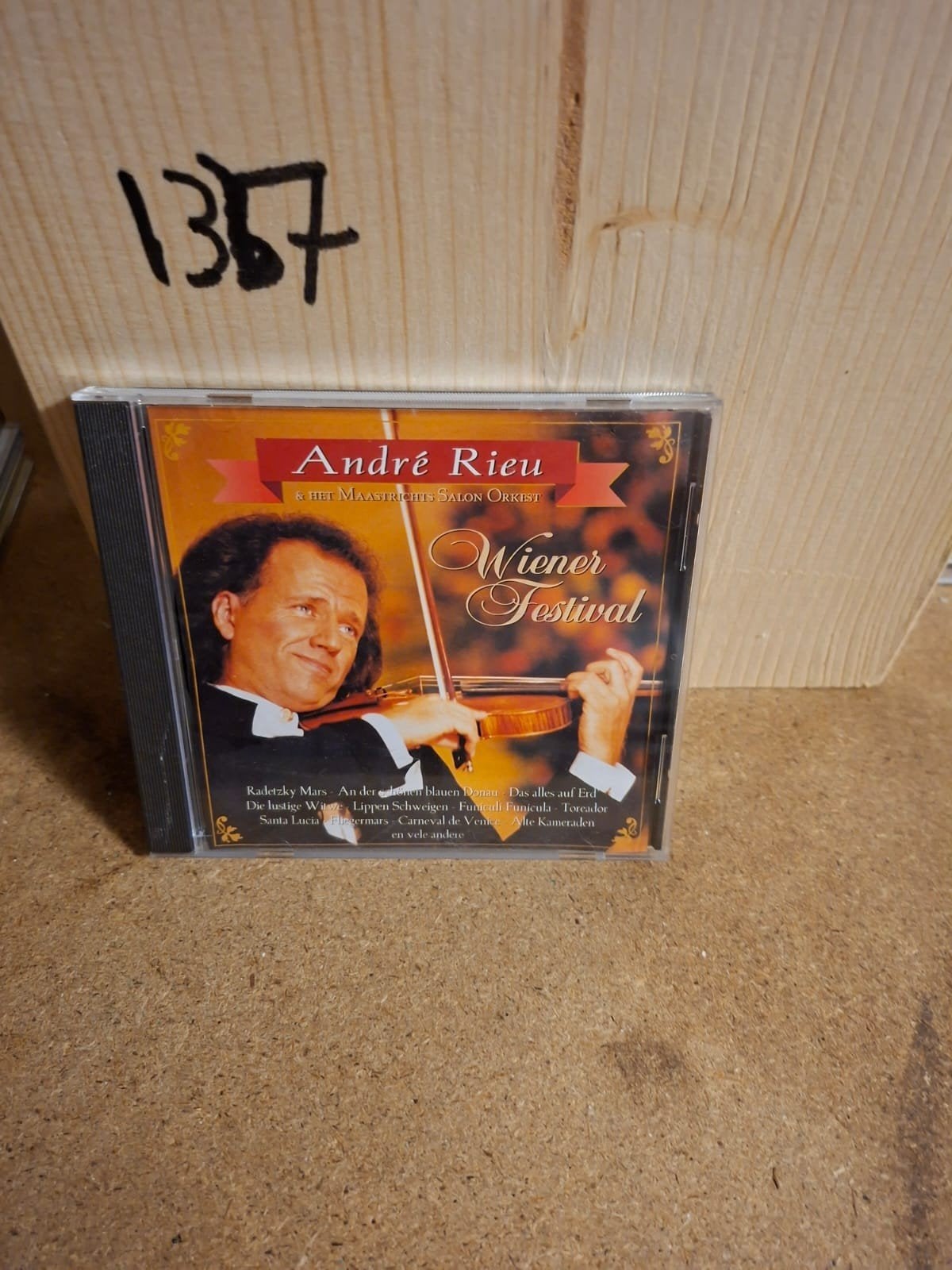 André Rieu & Het Maastrichts Salon Orkest - Wiener Festival, Gebruikt, Overige componisten, Ophalen of Verzenden, Romantiek