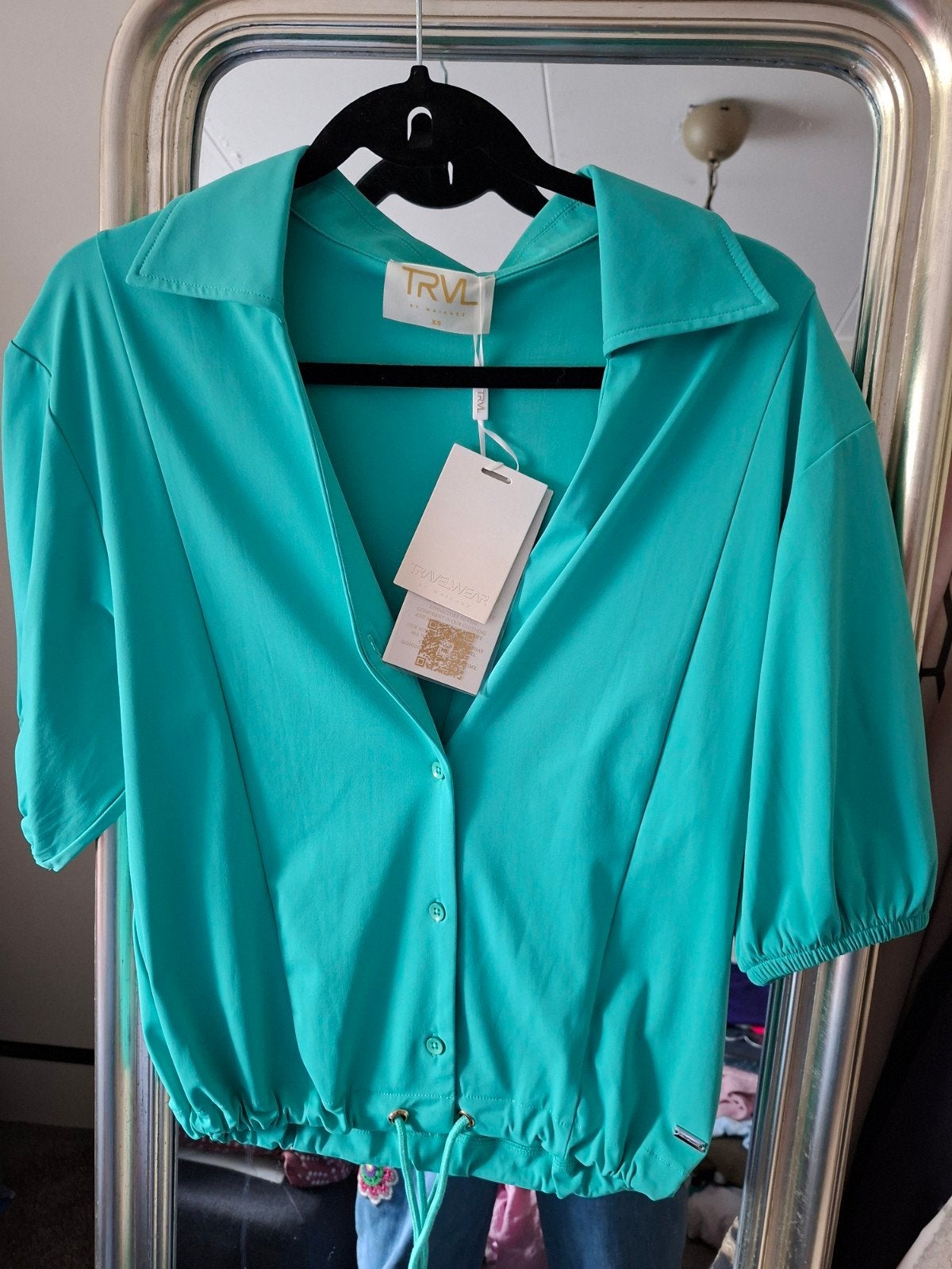 Blouse Maicazz (xs)nieuw;GRATIS VERZENDING., Ophalen of Verzenden, Nieuw, Maat 34 (XS) of kleiner, Blauw