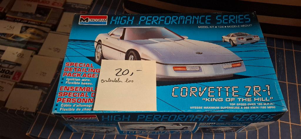 Monogram Chevrolet Corvette ZR-1 C4, Overige merken, Auto, Groter dan 1:32, Nieuw