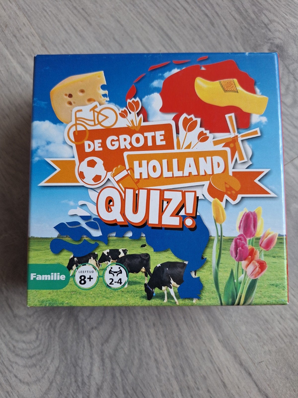 De Grote Holland Quiz - Familie bordspel, Drie of vier spelers, Ophalen of Verzenden, Zo goed als nieuw, Identity Games