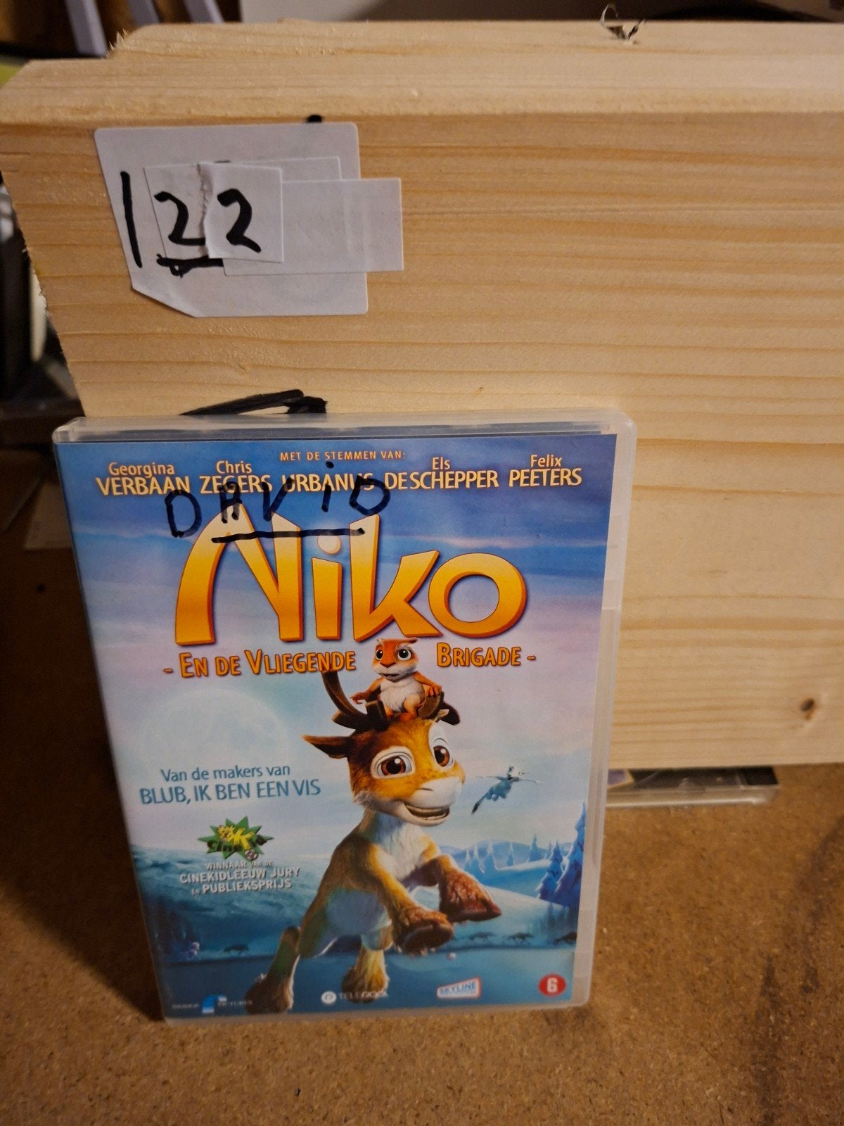 Niko en de Vliegende Brigade DVD - Animatie Film, Gebruikt, Animatie, Nederlands, Vanaf 6 jaar