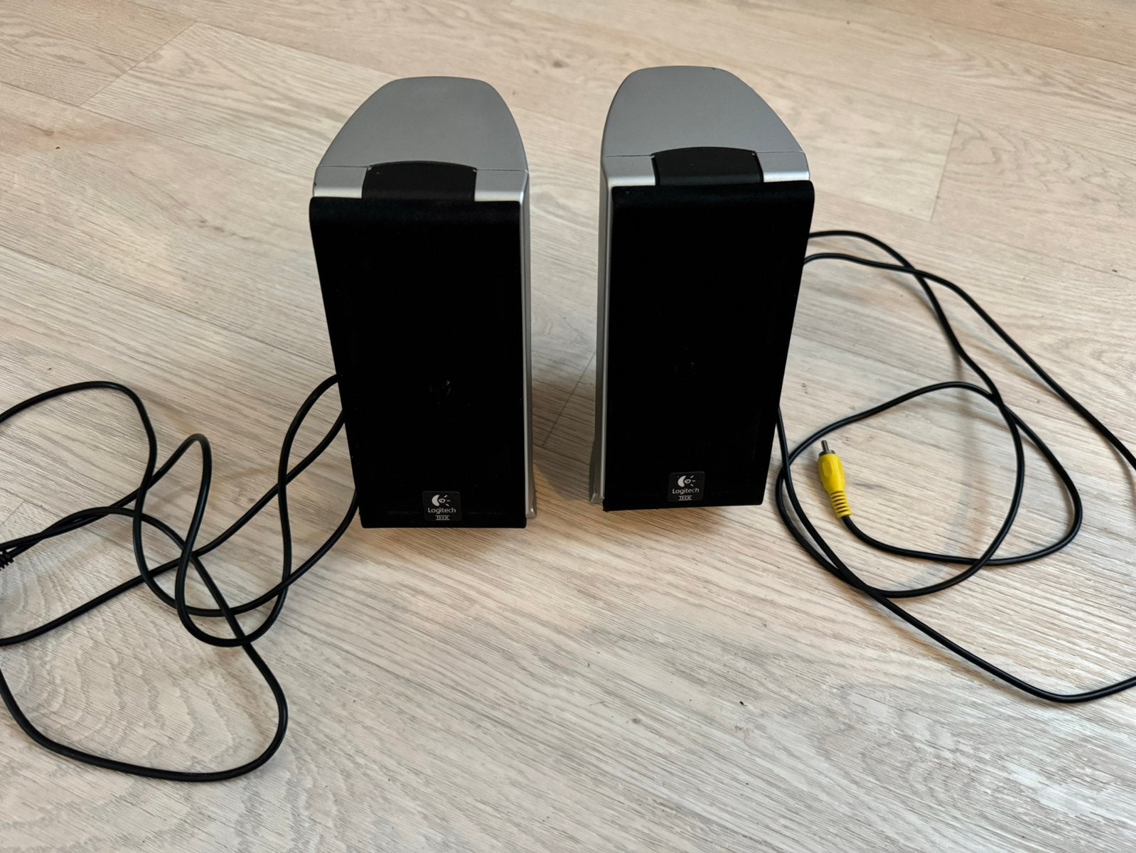 Logitech Z-2300 luidsprekers, Stereo speakers, Gebruikt, Logitech, Ophalen of Verzenden