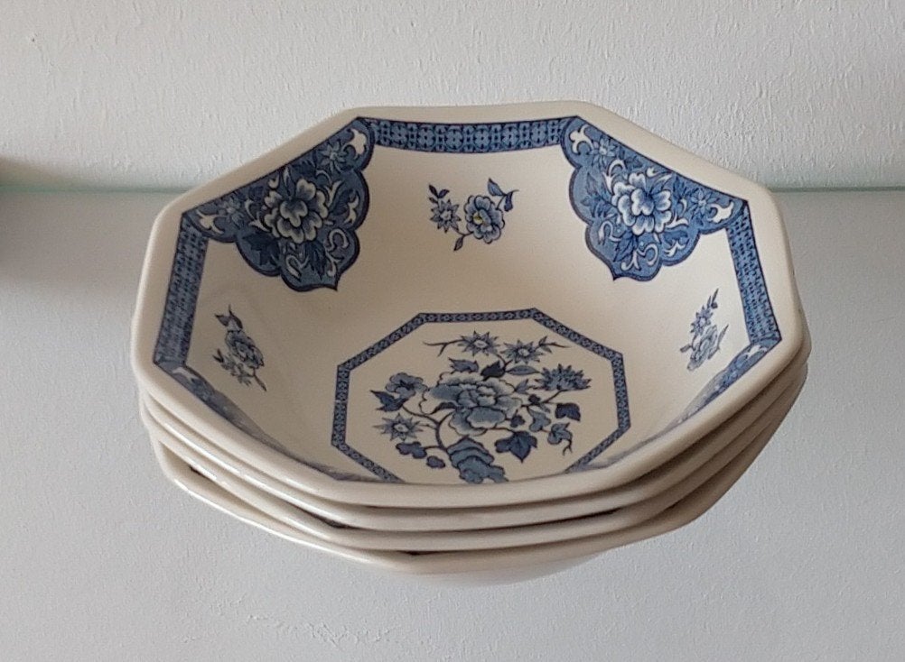 vintage schaaltjes Staffordshire delfts, volgnr 20, Ophalen of Verzenden