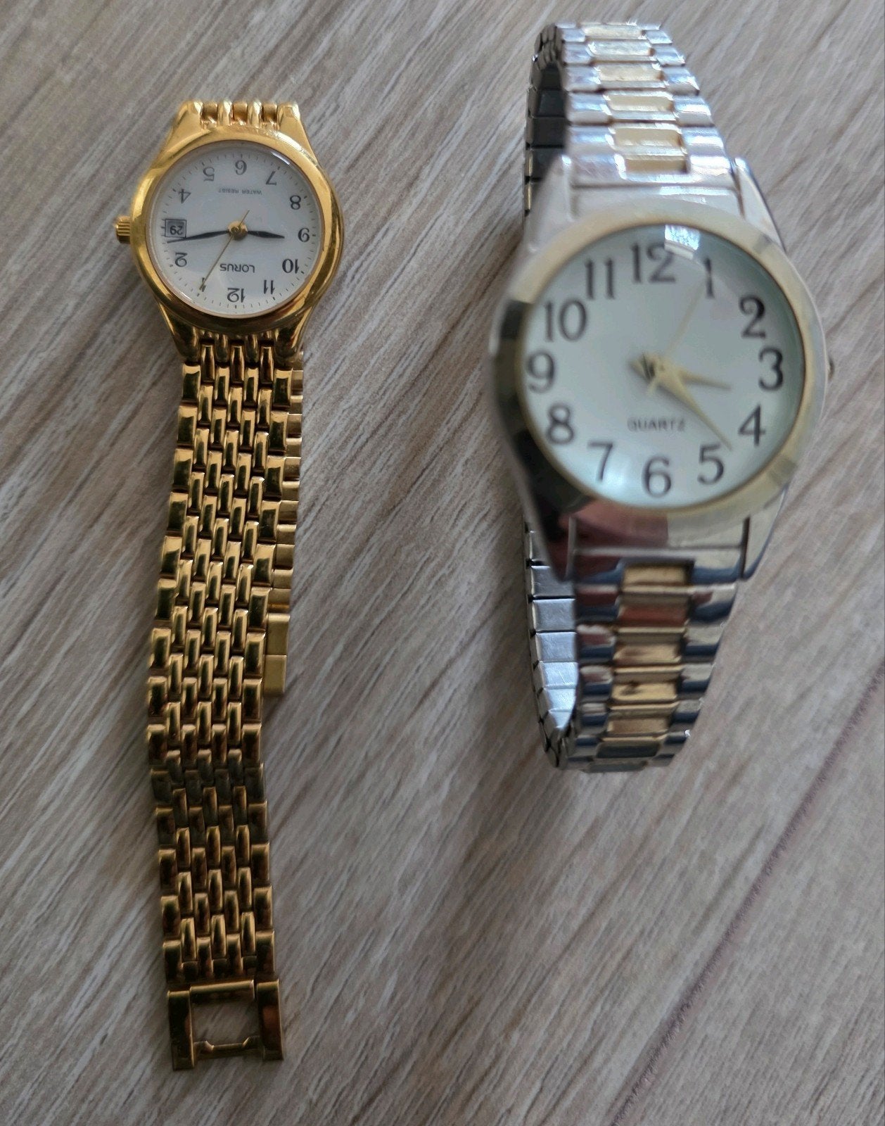 2 vintage dames horloges, Ophalen, Gebruikt, Overige merken
